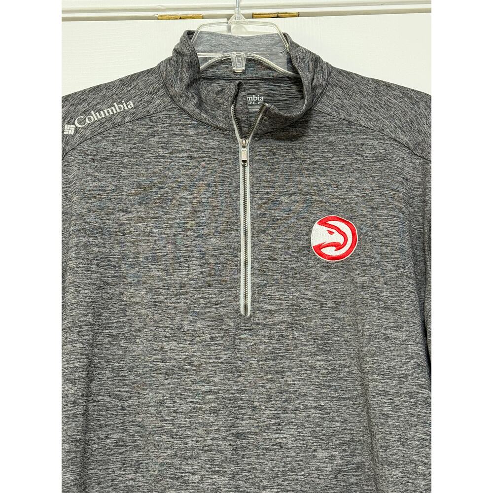 Columbia Golf Atlanta Hawks 1/4 Zip Pullover, Size L